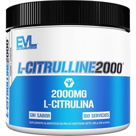 L-Citrulina 2000 para Pre Entreno | Apoyo para Rutinas de Fuerza y Actividad Física | Potenciador de Óxido Nítrico | Aminoácido de Origen Vegetal | Si