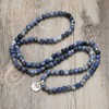 Handmade 108 Stone Mala Beads with Tree of Life Charm