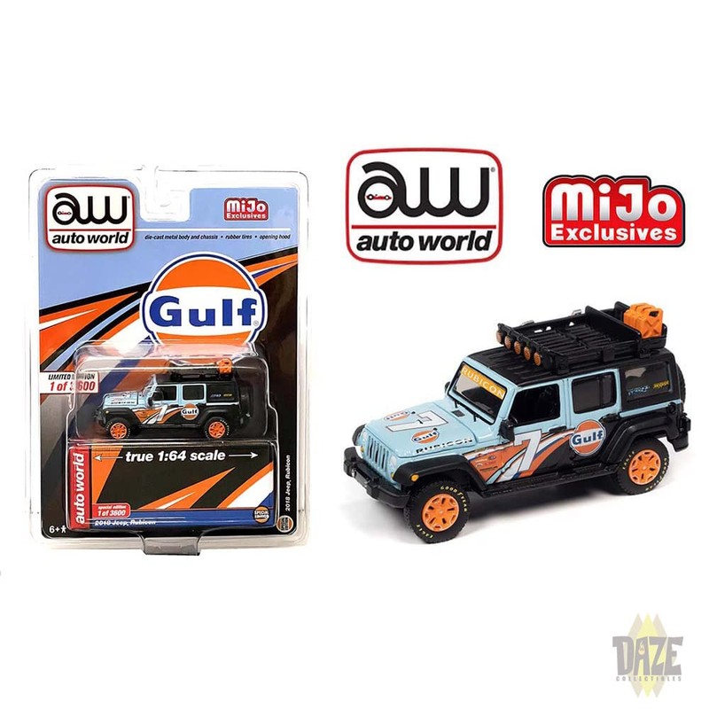 Auto World 1:64 Scale MiJo Exclusive - 2018 Jeep Rubicon