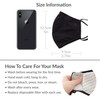 WEDDINGSTAR 3-Ply Kid's Washable Cloth Face Mask Reusable and Adjustable