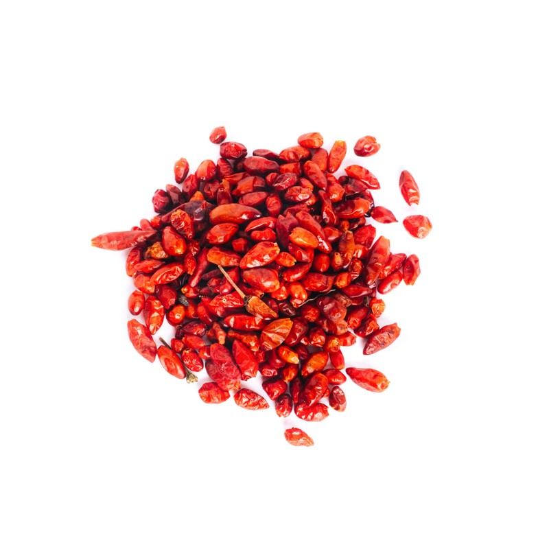 Dried Whole Chili Pequin Pepper (Chile Pequin) WT: 1 oz,