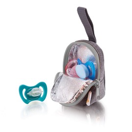 DIAGO Deluxe Pacifier Bag Grey