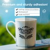 HTVRONT HTVRONT White Permanent Vinyl - 12" x65FT Glossy White