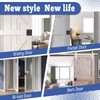 HOMOTEK 2 Pack Privacy Pocket Door Pull Without Switch Plate