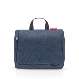 Reisenthel WO4113 TOILETBAG XL HERRINGBONE DARK BLUE Gym Bag Women's HERRINGBONE DARK BLUE Size Unica