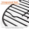 Oval Roasting Rack with Integrated Feet, Non-Stick Coating, Baking Rack