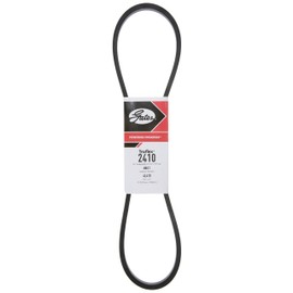 Gates 2410 Truflex FHP Low Horse-Power V-Belt, Black