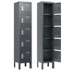 BUTISOW Metal Storage Locker with Lock & Card Slot Locker