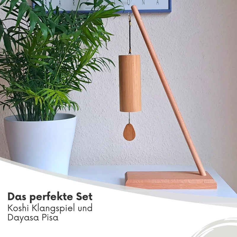 Koshi Terra Wind Chime Earth with Stand Pisa Wind Chime