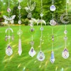 Jokureao 400Pcs Crystal Suncatchers Kit, DIY Suncatchers for Windows, Garden,