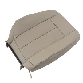 Priprilod Tan Leather Driver or Passenger Side Top Lean Back Replacement Cover Compatible with Ford Expedition 2007 2008 2009 2010 2011 2012 2013 2014