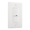 Eaton VS306U-W 600-Watt 120V Wall Mount Occupancy/Vacancy Sensor, White