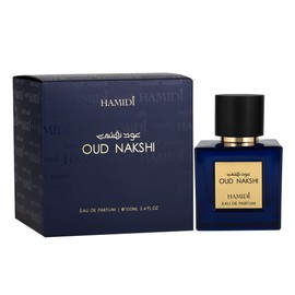 H HAMIDI Unisex Oud Nakshi Eau de Parfum – Luxury Long-Lasting Arabian Fragrance for Men & Women – Oriental-Woody Scent – 3.38 Oz Perfume Spray