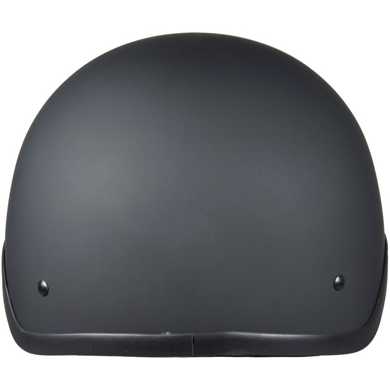 Raider 26-619-16 Unisex-Adult Motorcycle Half Helmet (Matte Black, X-Large)