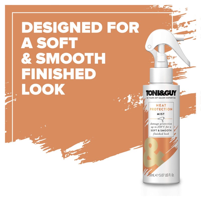 Toni & Guy Heat Protection 230 Degree Celsius Protection Mist
