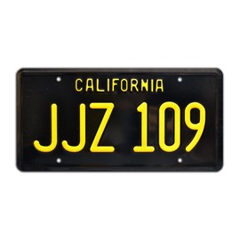 Bullitt | JJZ 109 | Metal Stamped License Plate