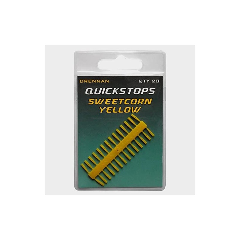 Drennan Pushstops Sweetcorn Yellow Qty 25
