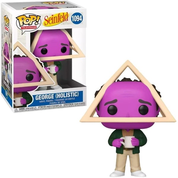 Funko POP! TV: Seinfeld - Holistic George with Purple Face