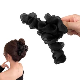 Zhejia Ribbon Hair Clip, Large Hair Accessory, Hair Clip, Large Hair Clip, Large Hair Clip, Princess Hairpin, Hair Dome, Popular, Elegant, Cute, Simple, Stylish, Clip, Firm, Stylish, Gift, Party