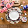 Artoid Mode Stars Stripes Patriotic 4th of July Patriotic Round