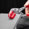 Knipex Tile Breaking Pliers chrome-plated, plastic coated 250 mm (self-service