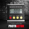 Horizontal Angle Meter Digital Protractor Inclinometer Electronic Level Box Magnetic