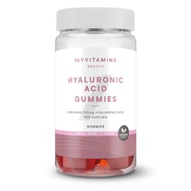 Myprotein Hyaluronic Acid Gummies - 100mg Hyaluronic Acid Per Serving - Supports Skin Hydration, Elasticity & Overall Skin Health - Delicious Mixed Berry Flavour - 60 Gummies