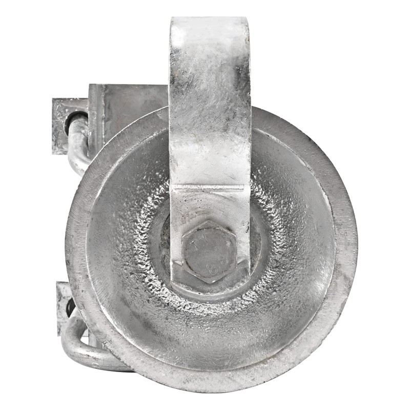 Chain Link Rolling Gate Track Sliding Gate Rollers Galvanized Steel