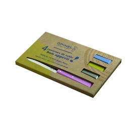 Opinel No125 Bon Appetit 4-Piece Table Knife Set - Countryside