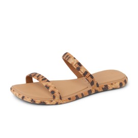 Reef Women's Water Willow Marina Sandal, Leopard, 9
