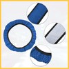 REPAIROCK Steering Wheel Cover Universal Elastic Stretch Antislip Breathable Microfiber