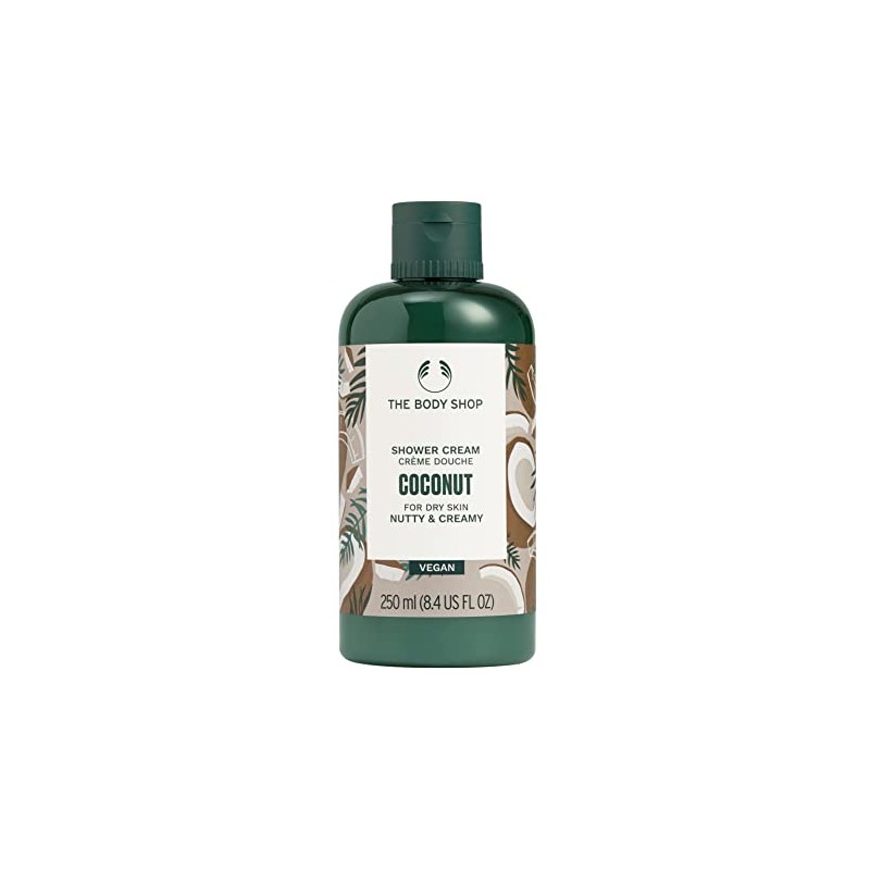 The Body Shop Coconut Bath Shower Cream Unisex, Coconut Bath