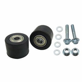 Gxcdizx 8mm Chain Roller Guide Set for Warrior Raptor YFM350 YFM 350R 350 Upper and Lower Swingarm Set of 2