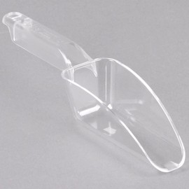 AME D'ESSENCE 6 Oz Polycarbonate Utility Scoop – Heavy-Duty, Shatter-Resistant Multi-Purpose Scoop for Ice, Dry Goods, Candy, Popcorn, Spices, Flour, and More