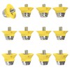 55 Sport World Cup Metal-Tipped Replacement Football Studs - 12