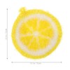 COOLHIYA Lemon Kitchen Dish Cloths 4 Pack Shaped Dishes Cleaner