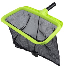 Sepetrel Swimming Pool Leaf Skimmer Net,Reinforced Frame Deep Rake Net