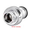 uxcell Garden Hose Quick Connect Nickel-Plated Water Hose Fitting Connectors