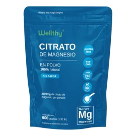 Wellthy Citrato Magnesio 600g