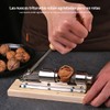 Cascanueces Mecánico para todas las nueces,Herramienta ajustable para nueces, avellanas,Quebrador