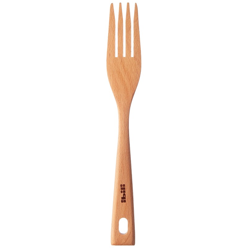 Ibili Spanish Fork 22 cm of Beech Wood, Brown