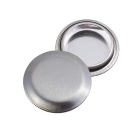 Kitchen Faucet Sink Hole Cover, 2pcs Brushed Stainless Steel Faucet Tap Hole Cover, Kitchen Sink Plugs for Holes (Dia. 35mm)