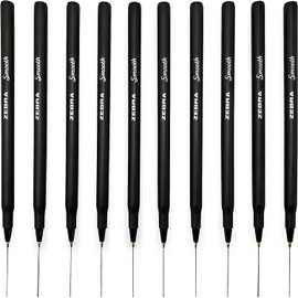 Zebra Smooth Stick Ballpoint Pens - 0.7mm Nib - Black - Pack of 10