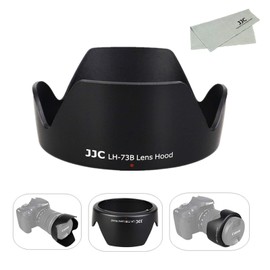 JJC EW-73B Reversible Lens Hood for Canon EF-S 18-135mm F3.5-5.6 is & EF-S 18-135mm F3.5-5.6 is STM Lens, Replace Canon EW-73B Lens Hood, Allow to Install Ф67mm Filter and Lens Cap