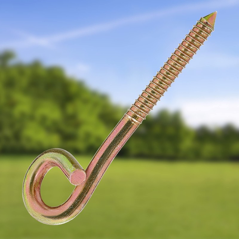 KOTARBAU® Set of 2 Swing Hooks M12 Wood Thread Wood
