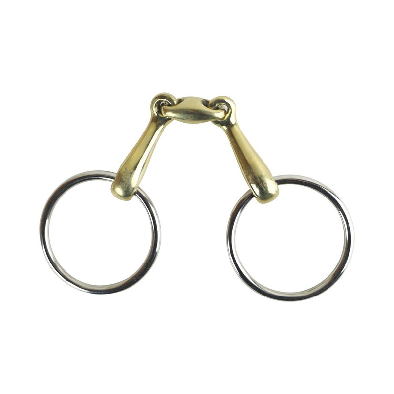 AK Loose Ring Lozenge with Angled Shape in German Silver