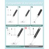 Maestri House Handheld Milk Frother Whisk Hook Frothing Accessory
