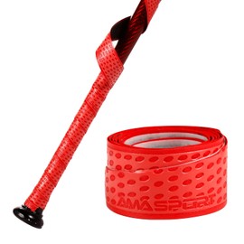 insum Baseball Bat Grip Tapes Softball Bat Wrap Grip Tape 1.1mm (Red)