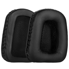 Geekria QuickFit Replacement Ear Pads Compatible with Razer Chimaera, Razer Electra Gaming Headphones, Ear Cushions, Repair Parts (Black)