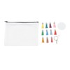 Sublimation Cosmetic Bag Blanks Set DIY Thermal Transfer Blank Cosmetic